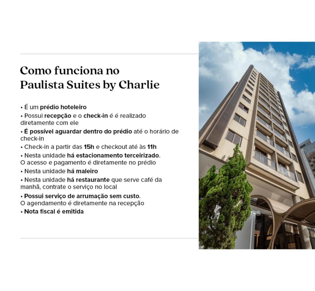 Paulista Suites By Charlie Sao Paulo Exterior photo